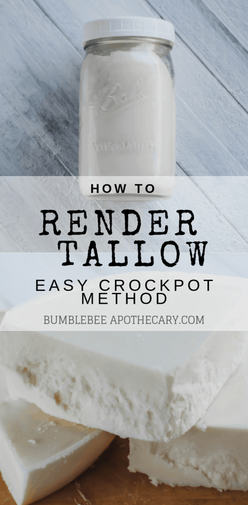 How to render tallow in a crockpot #diy #crockpot #tallow #wapf