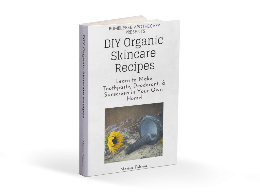 Organic Skincare Recipes Ebook