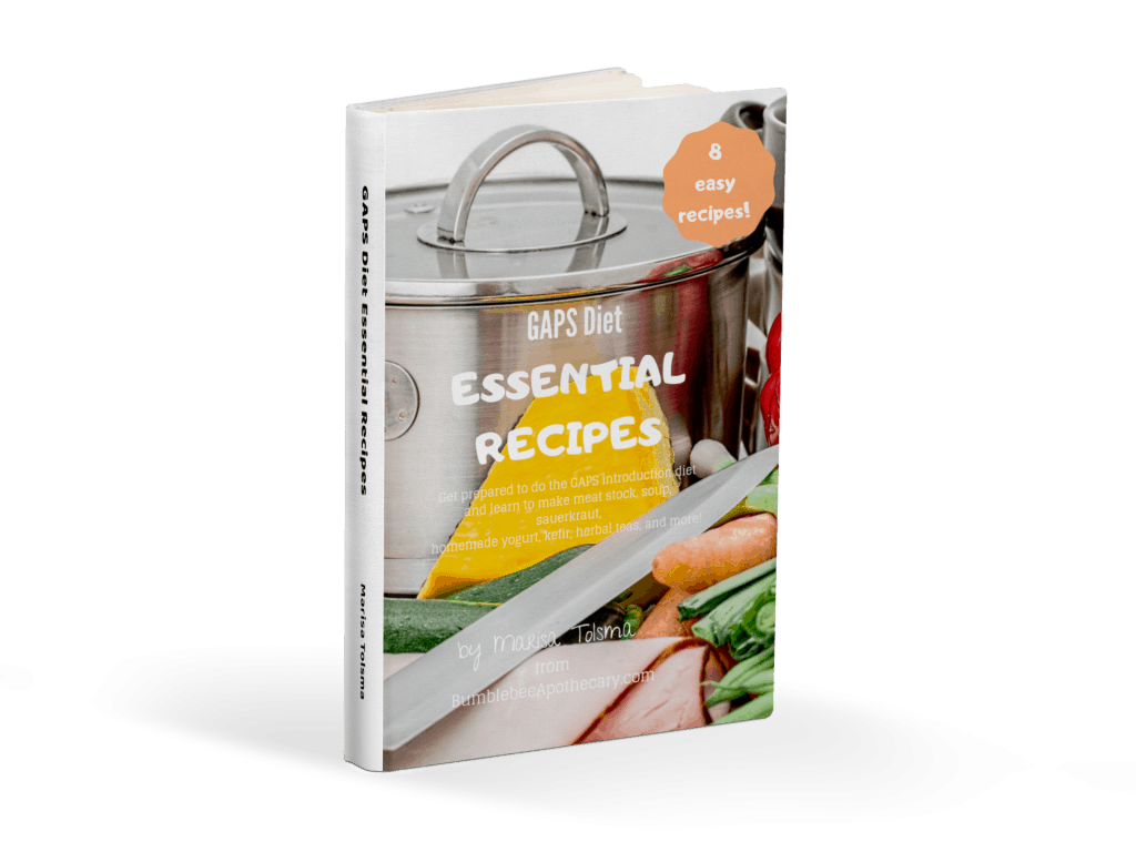 GAPS diet essential recipes free ebook
