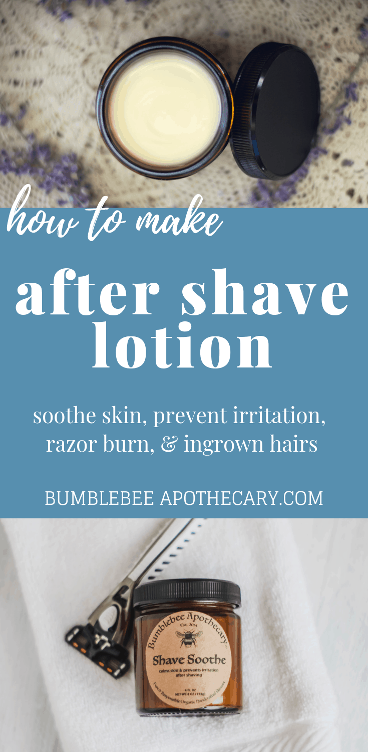 How to make after shave lotion #aftershave #lotionrecipe #diy #skincare #organic 