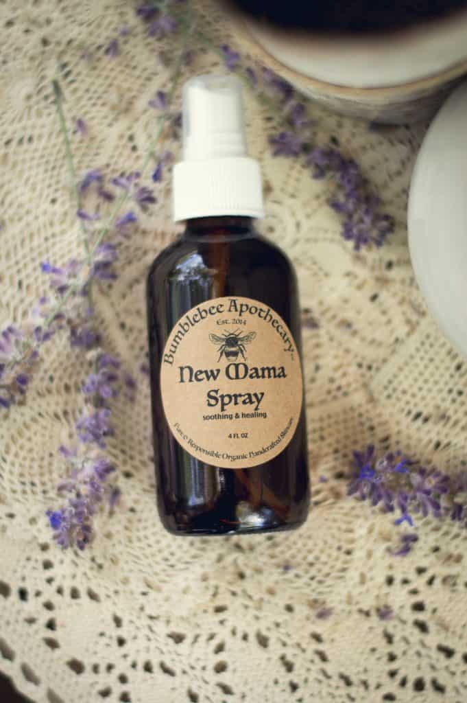 Postpartum Healing Spray Recipe Bumblebee Apothecary