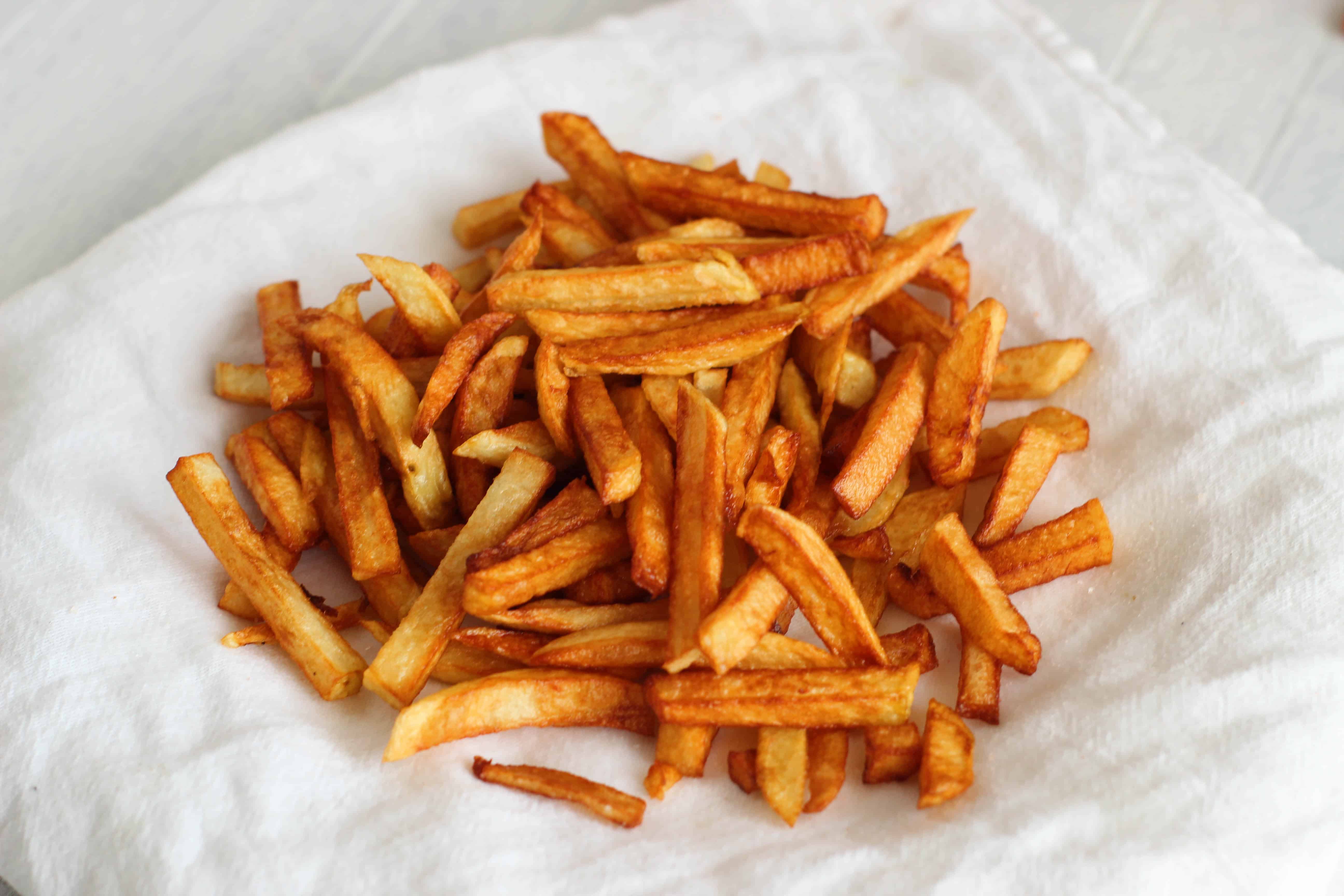 Best-ever deep-fried chips