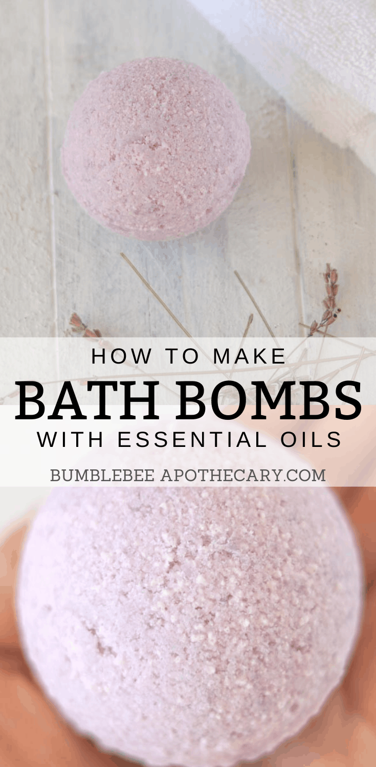 How to Make Bath Bombs with Essential Oils - Bumblebee Apothecary