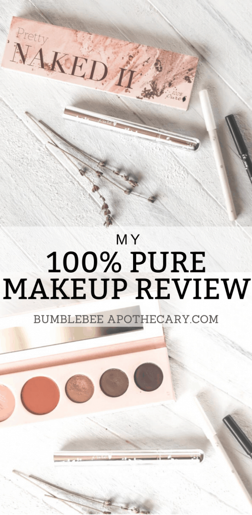 I have tried so many natural makeup brands over the years, and 100% Pure is my favorite, by far! I love how safe and natural the ingredients are, and it works like high end, expensive makeup! #100puremakeup #makeup #natural #review #healthy