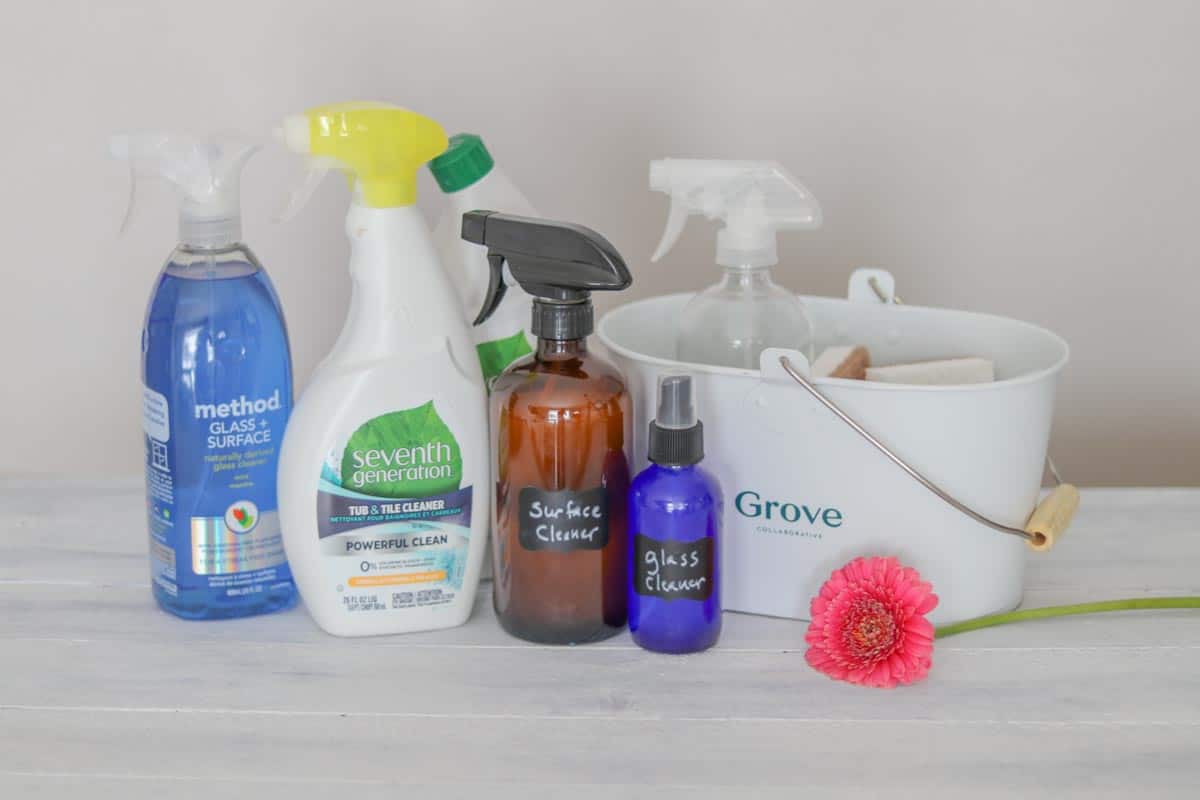 Organic non shop toxic cleaning products