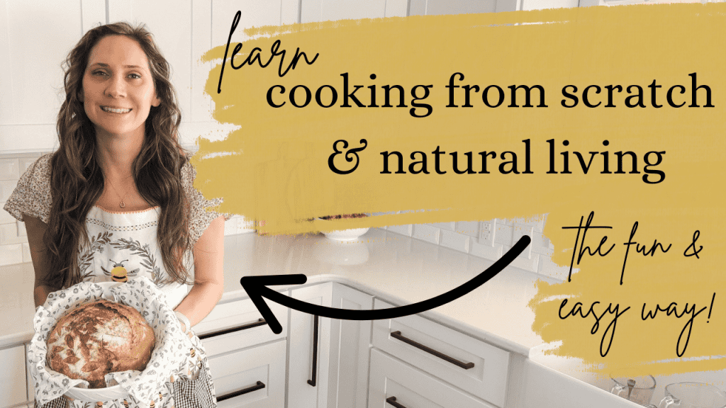 Learn cooking from scratch and natural living