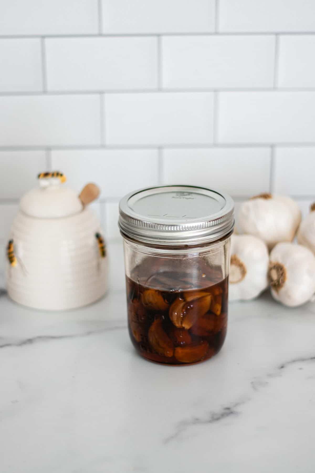 Fermented Garlic Honey Recipe - Bumblebee Apothecary