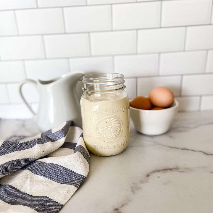 Paleo Mayonnaise Recipe with an Immersion Blender