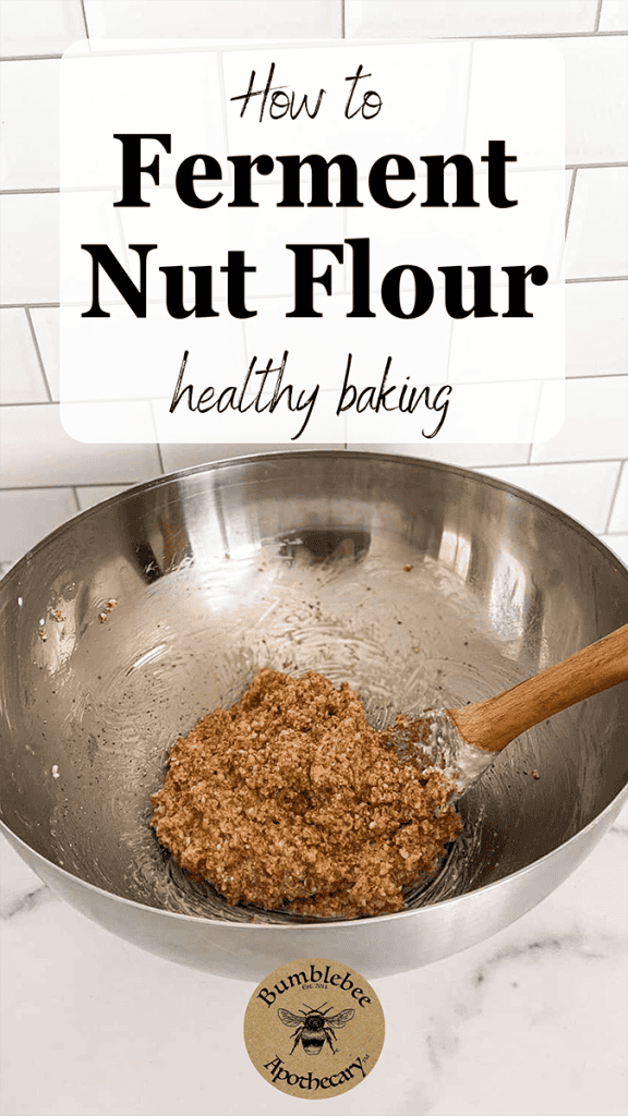 How to ferment nut flour