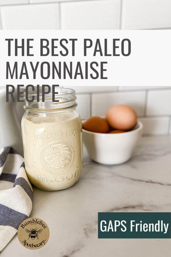 Making your own paleo mayonnaise recipe with an immersion blender is one of the easiest, most delicious ways to spruce up a meal.
