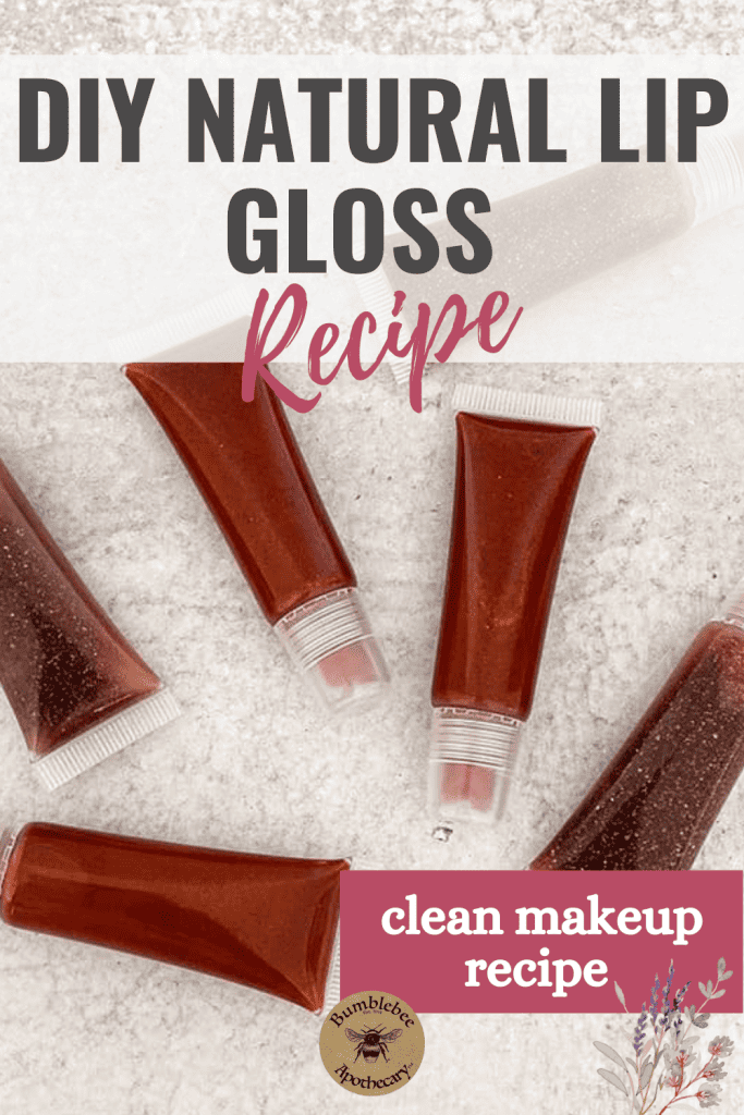 DIY natural lip gloss recipe