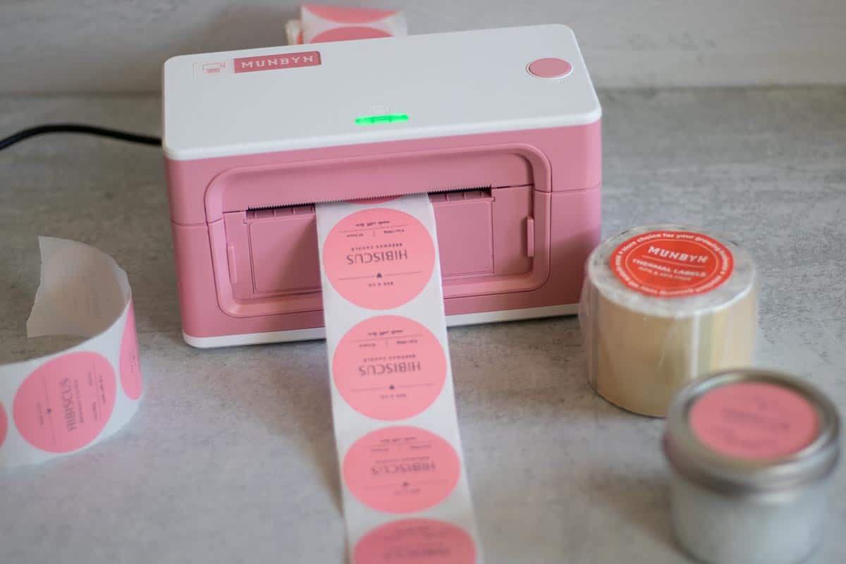 How to Print Product Labels at Home - Bumblebee Apothecary