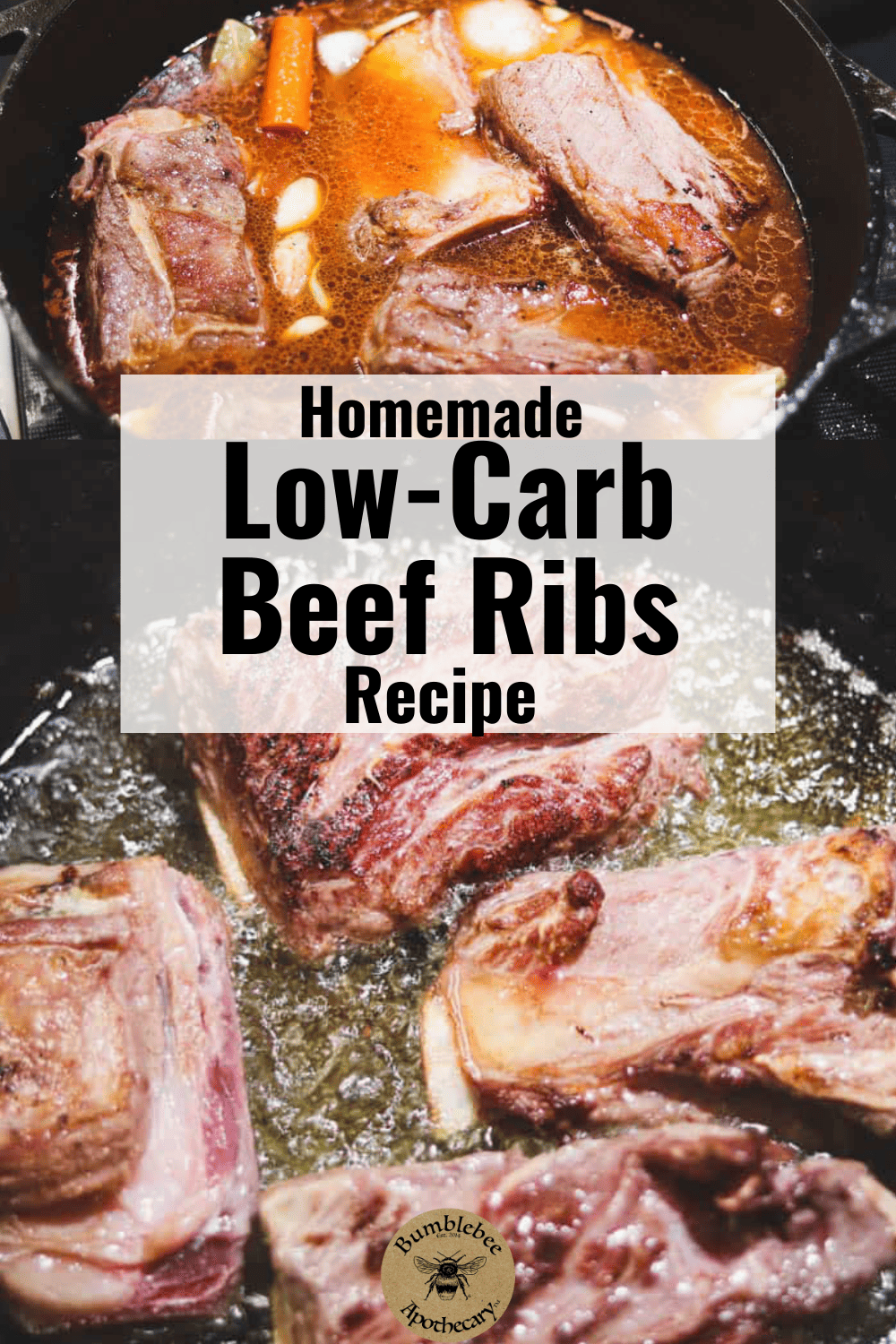 The Best Low-Carb Beef Ribs - Bumblebee Apothecary