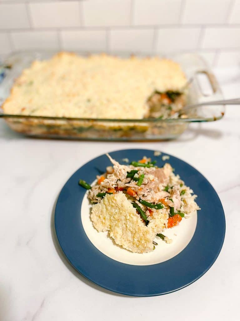 Grain free chicken casserole
