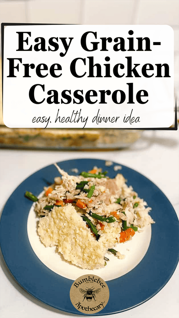 Easy and healthy grain free chicken casserole recipe that is so delicious