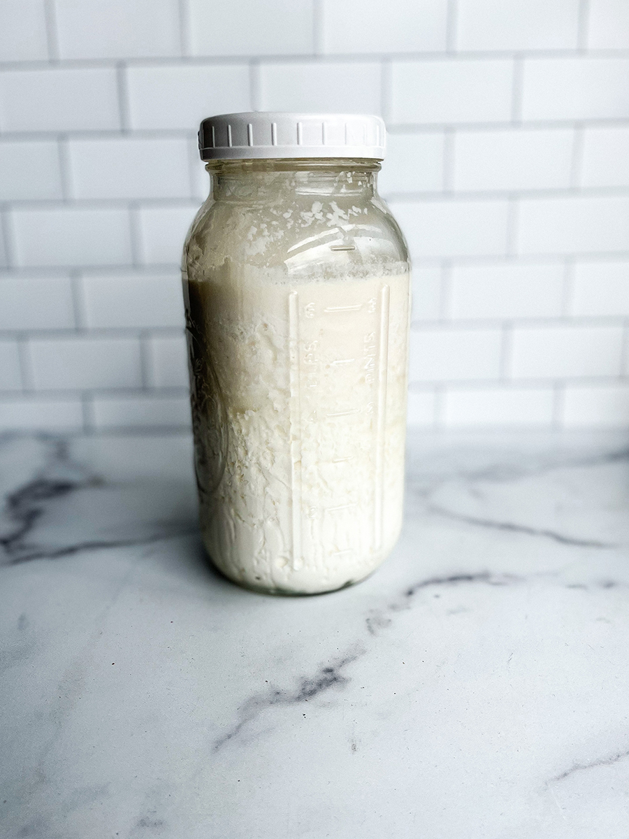 how to make milk kefir at home