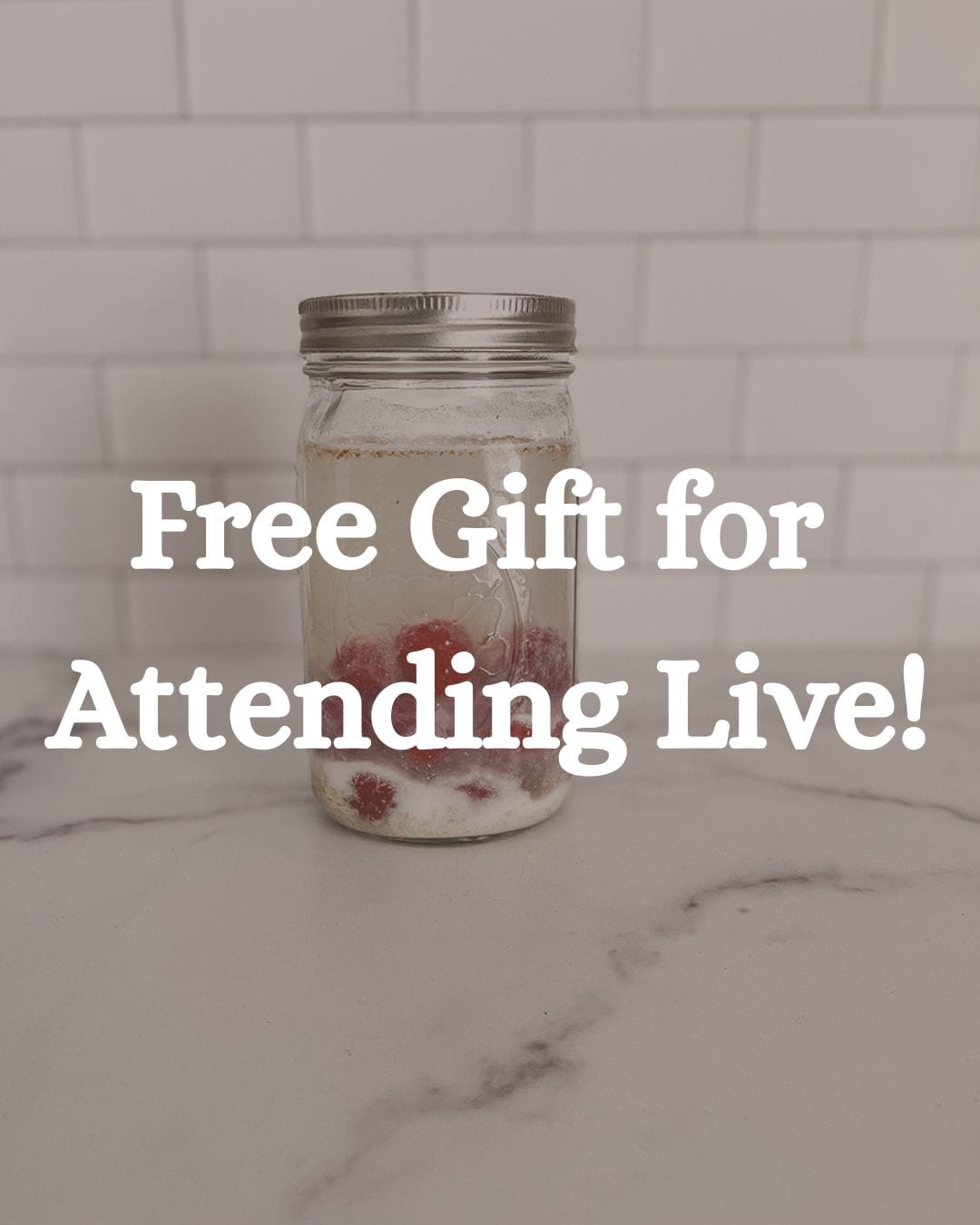 Free Gift for Attending Live!