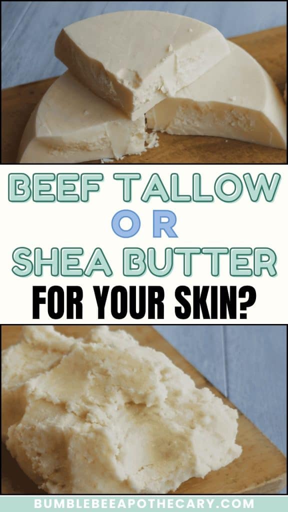 Tallow vs. Shea Butter for Skin