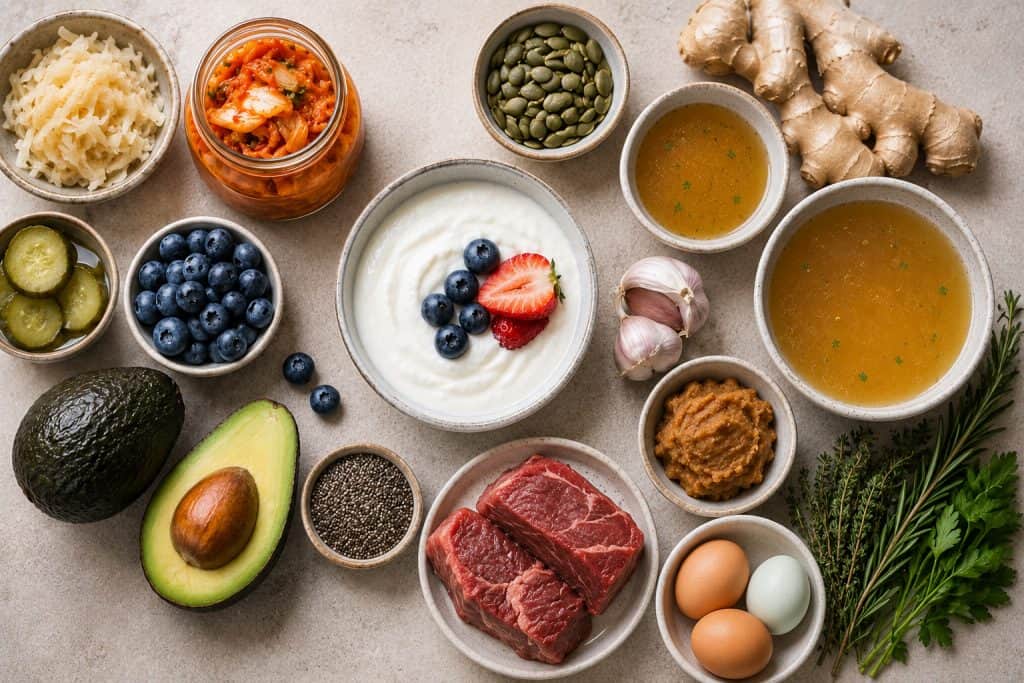Gut Healing Foods List 12 Nourishing Foods to Support Your Gut