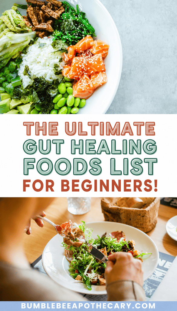 Gut healing foods list
